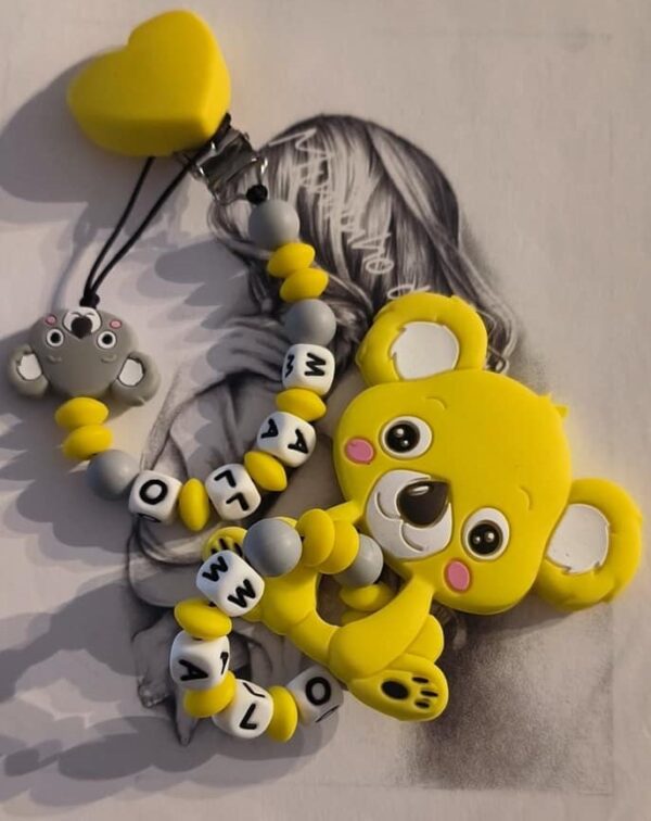 Attache et anneau "Koala"