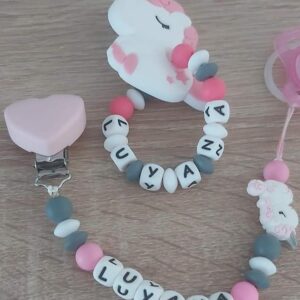 Attache et anneau "Licorne"