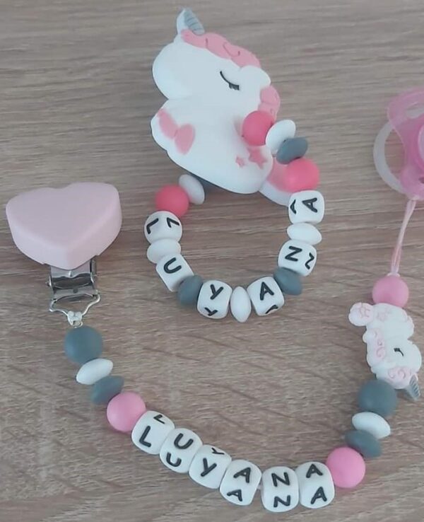 Attache et anneau "Licorne"