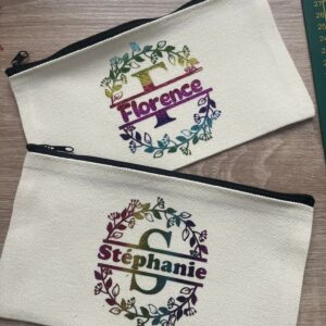Pochette "Initiales"